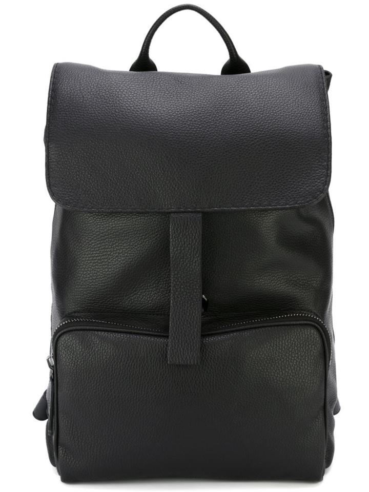 Zanellato Ilda Backpack, Black, Leather
