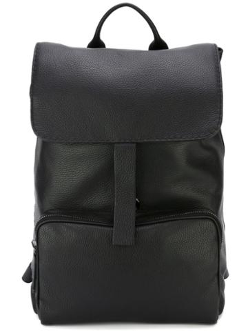 Zanellato Ilda Backpack, Black, Leather