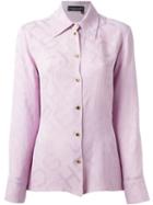 Jean Louis Scherrer Pre-owned Jacquard Shirt - Pink