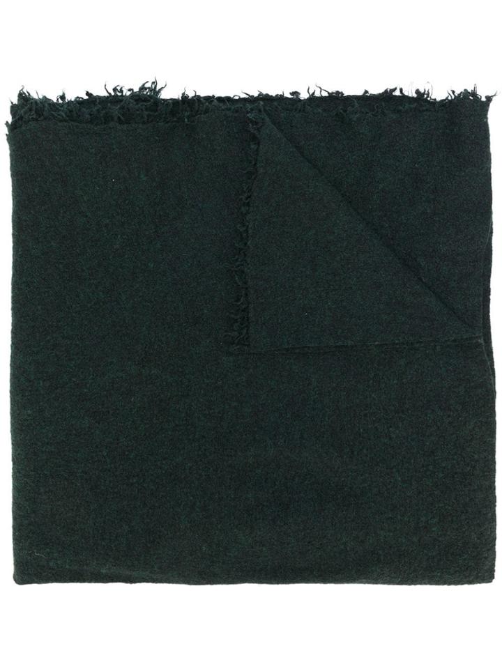 Faliero Sarti Fine Knit Scarf - Green