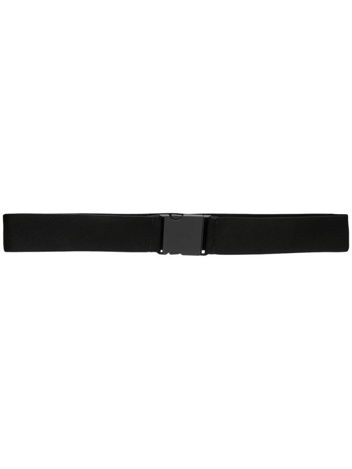 Nº21 Webbing And Snap Fastening Belt - Black
