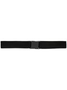 Nº21 Webbing And Snap Fastening Belt - Black