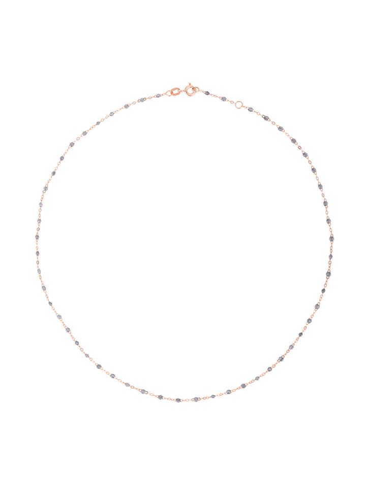 Gigi Clozeau Silver Beaded Necklace - Metallic