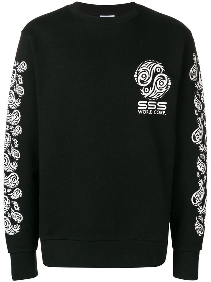 Sss World Corp Fred Sweatshirt - Black
