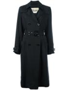 Herno Midi Waterproof Trench Coat, Women's, Size: 42, Black, Polyester/acetate/cupro