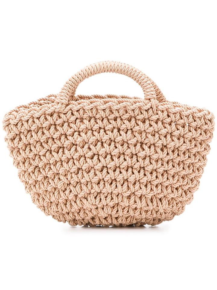 Rejina Pyo Natural Style Woven Bag - Gold