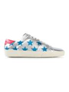 Saint Laurent Court Classic Sneakers, Men's, Size: 43, Grey, Leather/rubber