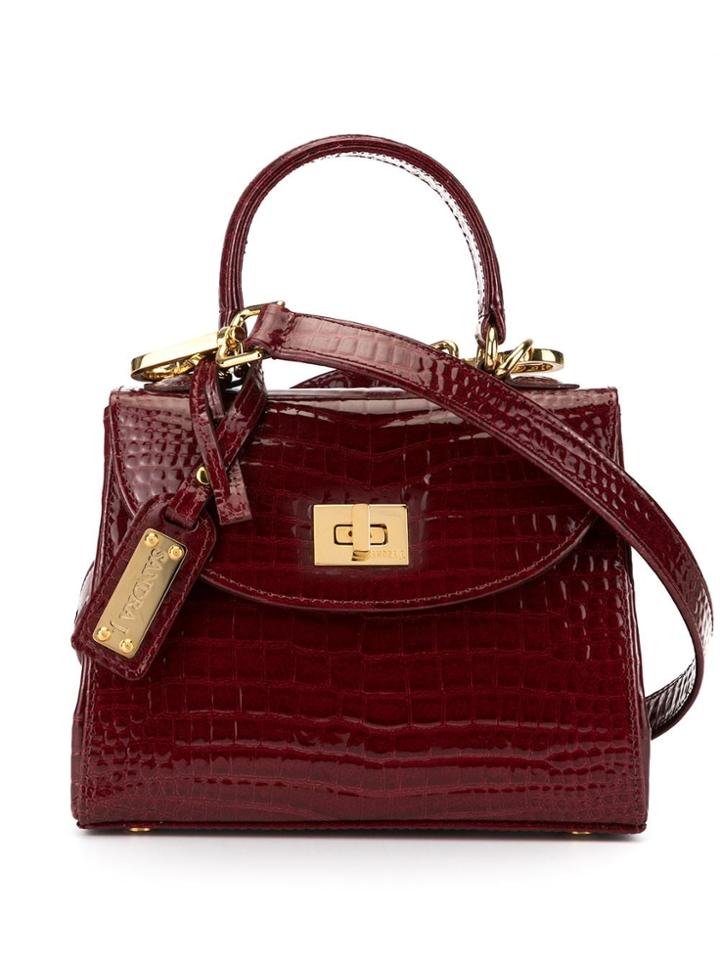 Sandra J Micro Sasha Handbag - Red