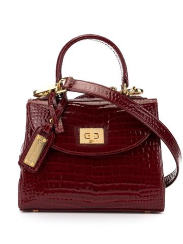 Sandra J Micro Sasha Handbag - Red