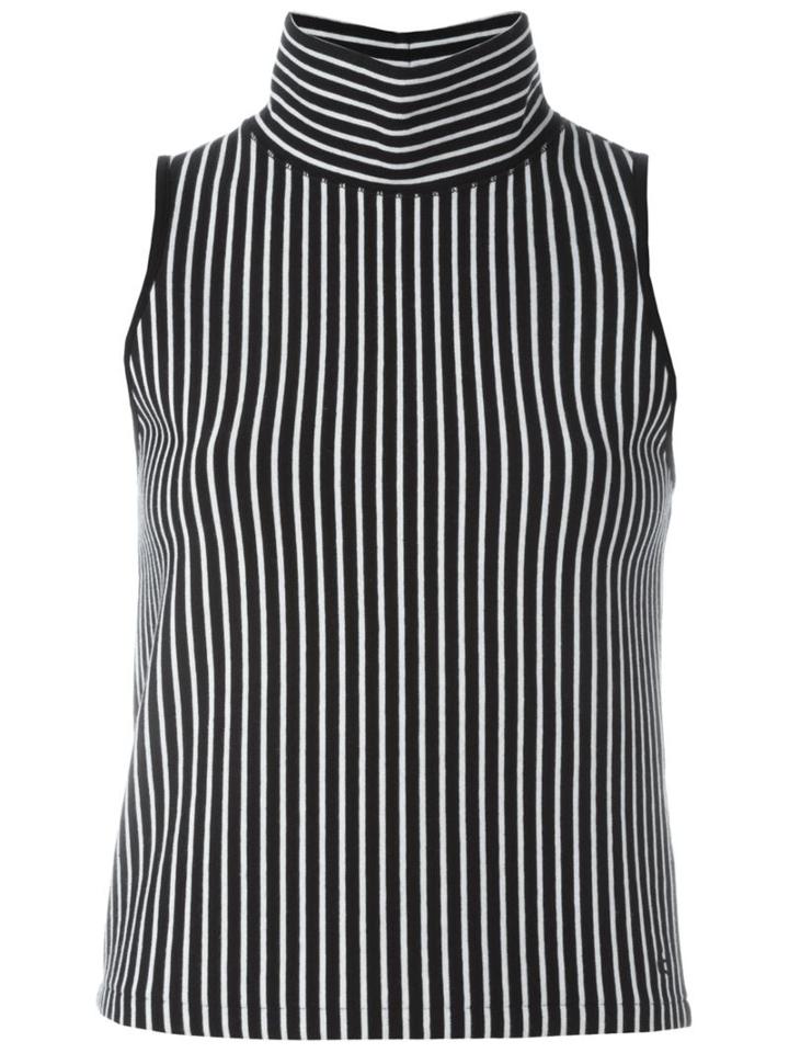 Rag & Bone Striped Turtle Neck Top