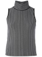 Rag & Bone Striped Turtle Neck Top