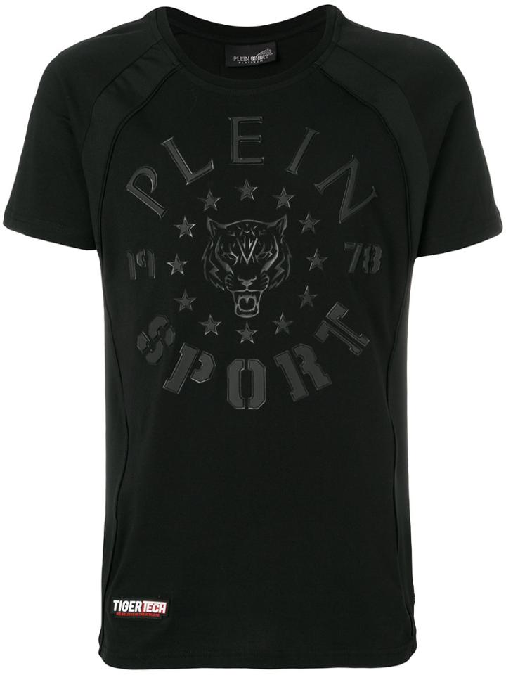 Plein Sport Appliquéd T-shirt - Black