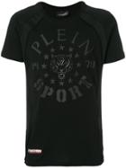 Plein Sport Appliquéd T-shirt - Black