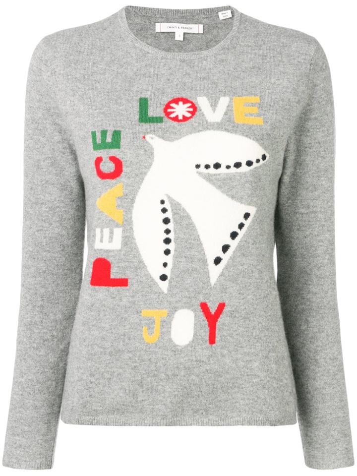 Chinti & Parker Love Knit Jumper - Grey