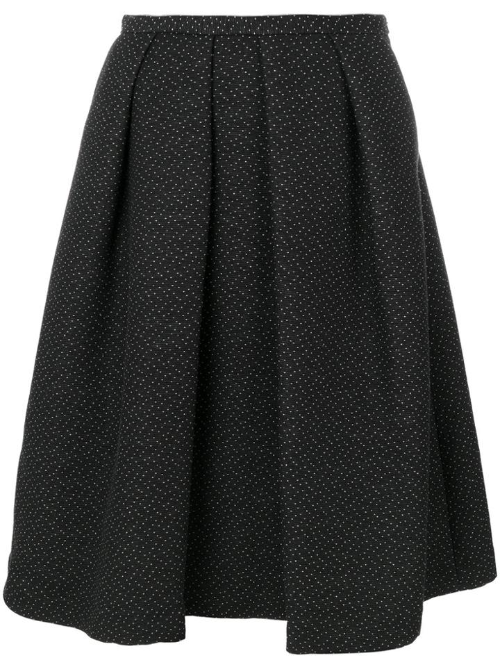Ps By Paul Smith Full Pleated Skirt - Black