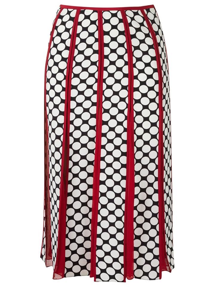 Reinaldo Lourenço Printed Midi Skirt