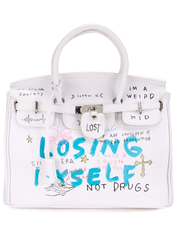 Guernika 'losing Myself' Tote, Women's, White