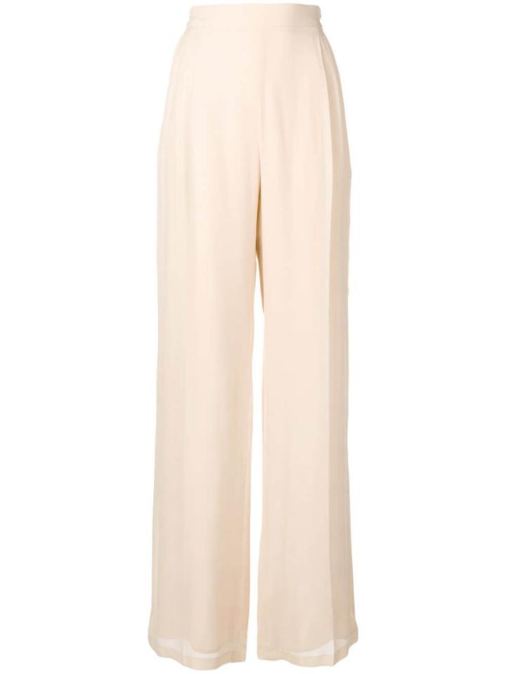 Max Mara Nuble Wide-leg Trousers - Neutrals