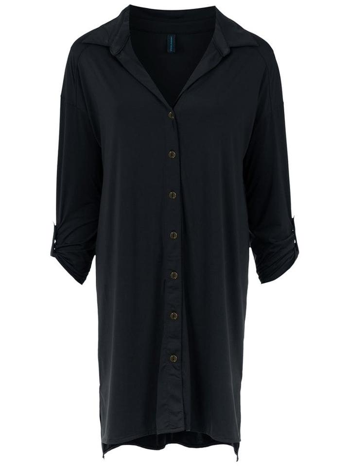 Lygia & Nanny Meline Uv Beach Shirt - Black