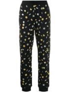 Moschino Coin Print Track Trousers - Blue