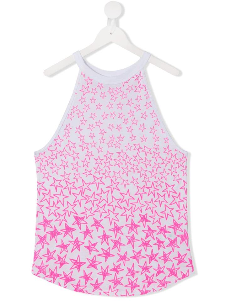 Stella Mccartney Kids Teen Star Print Tank Top - White