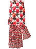 Tsumori Chisato Asymmetric High-waisted Skirt - Red