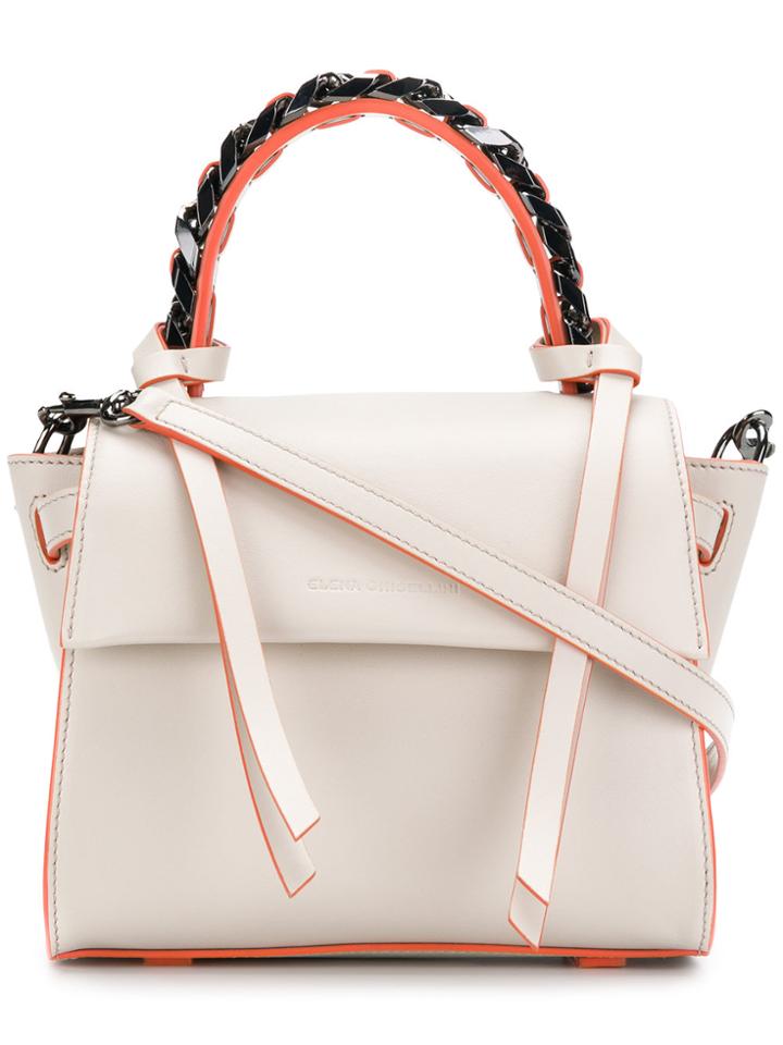 Elena Ghisellini Angle Xs Crossbody Bag - Nude & Neutrals