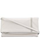 Fabiana Filippi Long Foldover Mini Bag - Grey