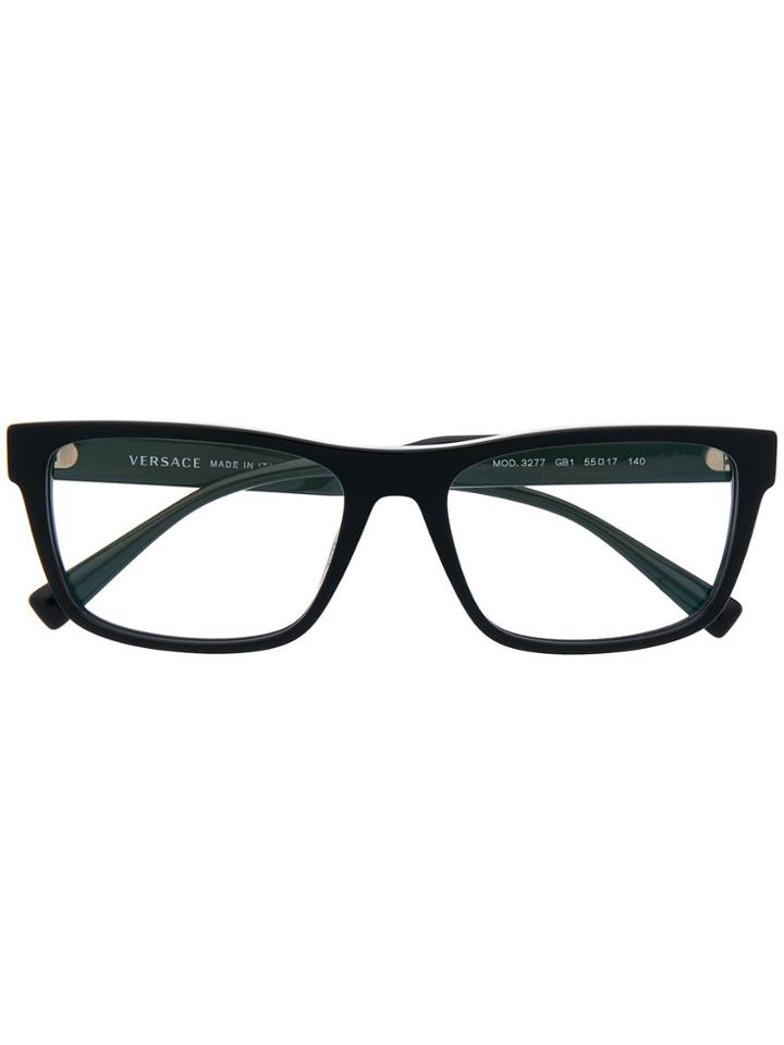 Versace Eyewear Square-frame Glasses - Black