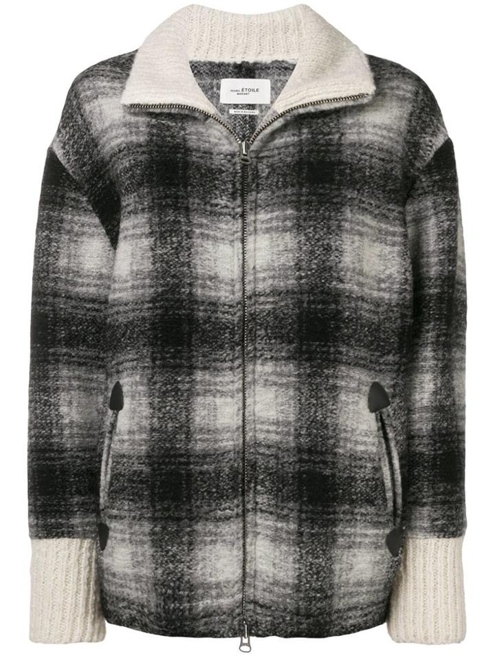 Isabel Marant Étoile Gimo Checked Coat - Grey