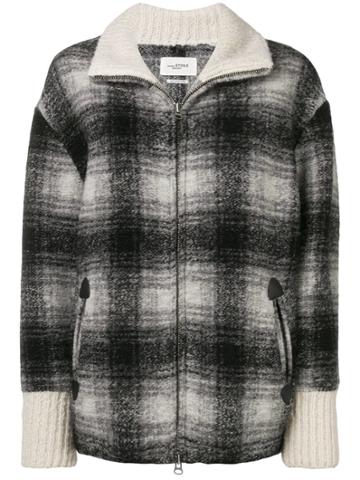 Isabel Marant Étoile Gimo Checked Coat - Grey