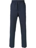 Ami Alexandre Mattiussi Elasticated Waist Trousers - Blue