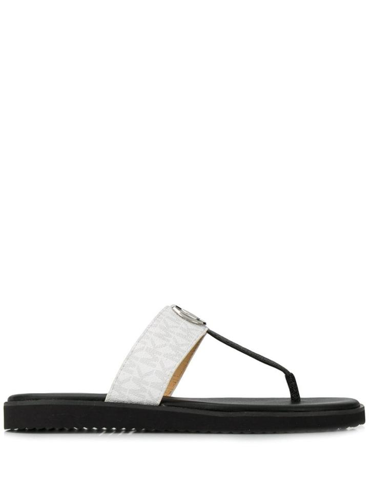 Michael Michael Kors Infradito Lillie Sandals - White