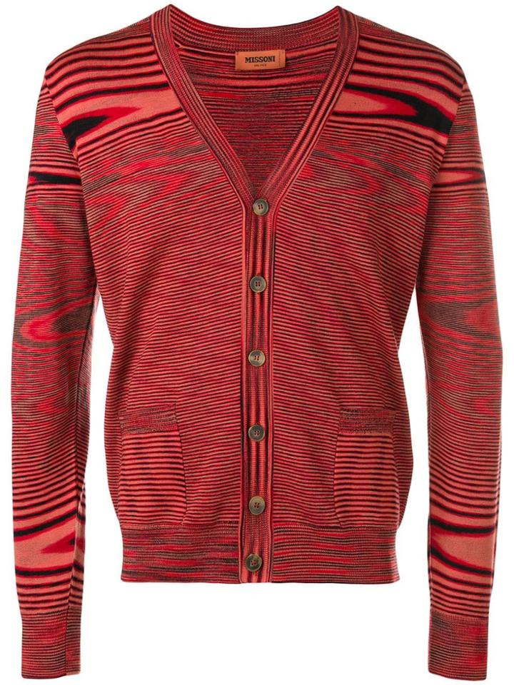 Missoni Zipped Sweater - Red