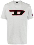 Diesel Logo T-shirt - Grey