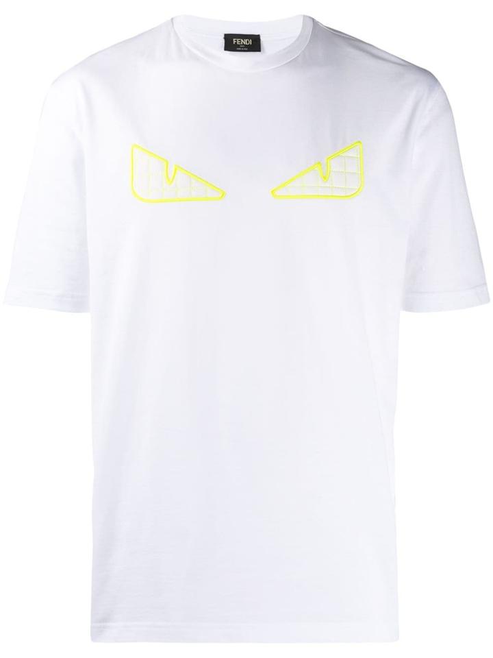 Fendi Ffendi Appliqué T-shirt - White