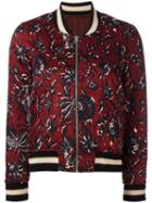 Isabel Marant Étoile Dabney Bomber Jacket, Women's, Size: 40, Red, Cotton/viscose/polyester