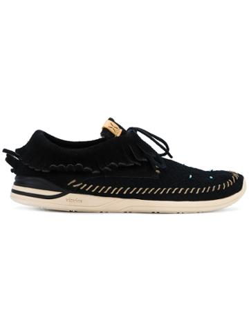 Visvim Black Maliseet Shaman Folk Sneakers