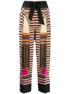 Temperley London Printed Wide-leg Trousers - Neutrals