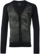 Diesel 'k-purple' Cardigan, Men's, Size: Large, Black, Wool/acrylic