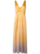 Raquel Allegra Kate Slip Dress - Yellow