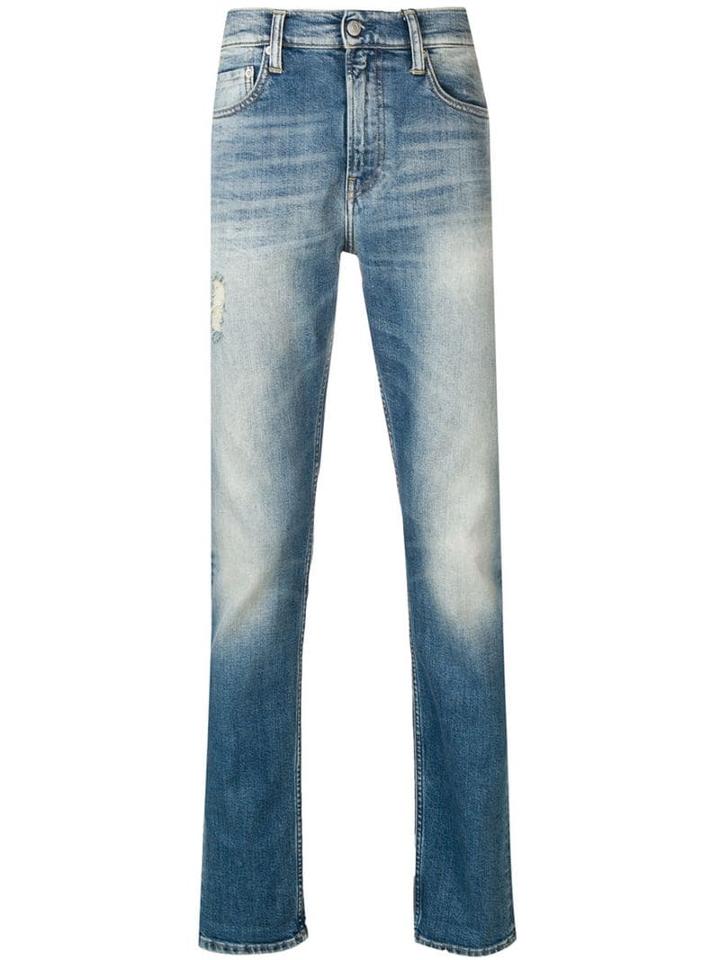 Calvin Klein Jeans Lightwash Slim Fit Jeans - Blue