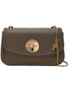 See By Chloé 'lois' Shoulder Bag, Women's, Brown, Sheep Skin/shearling/cotton
