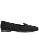 Church's Logo Printed Smoking Shoes - Black