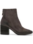 Marsèll High Zipped Ankle Boots - Grey