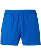 Ron Dorff Eyelet Swim Shorts, Men's, Size: Xl, Blue, Polyester