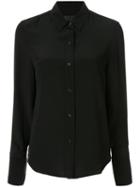 Nili Lotan Pointed Collar Shirt - Black