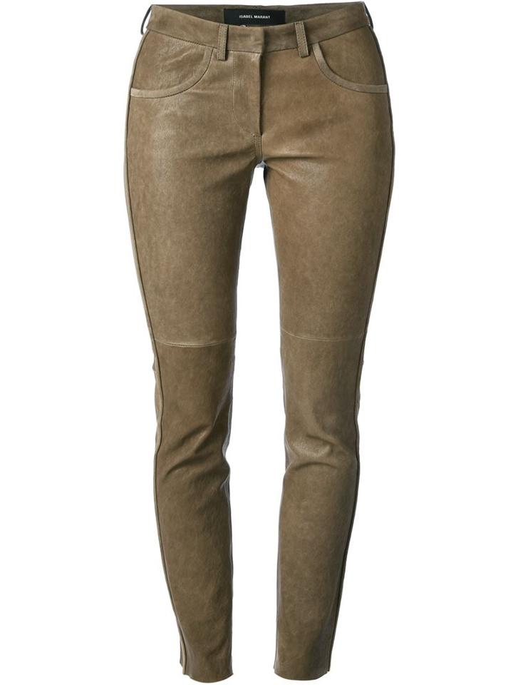 Isabel Marant Skinny Leather Trousers