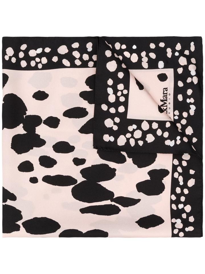 Max Mara Printed Scarf - Neutrals