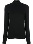 Majestic Filatures Turtleneck Sweater - Black